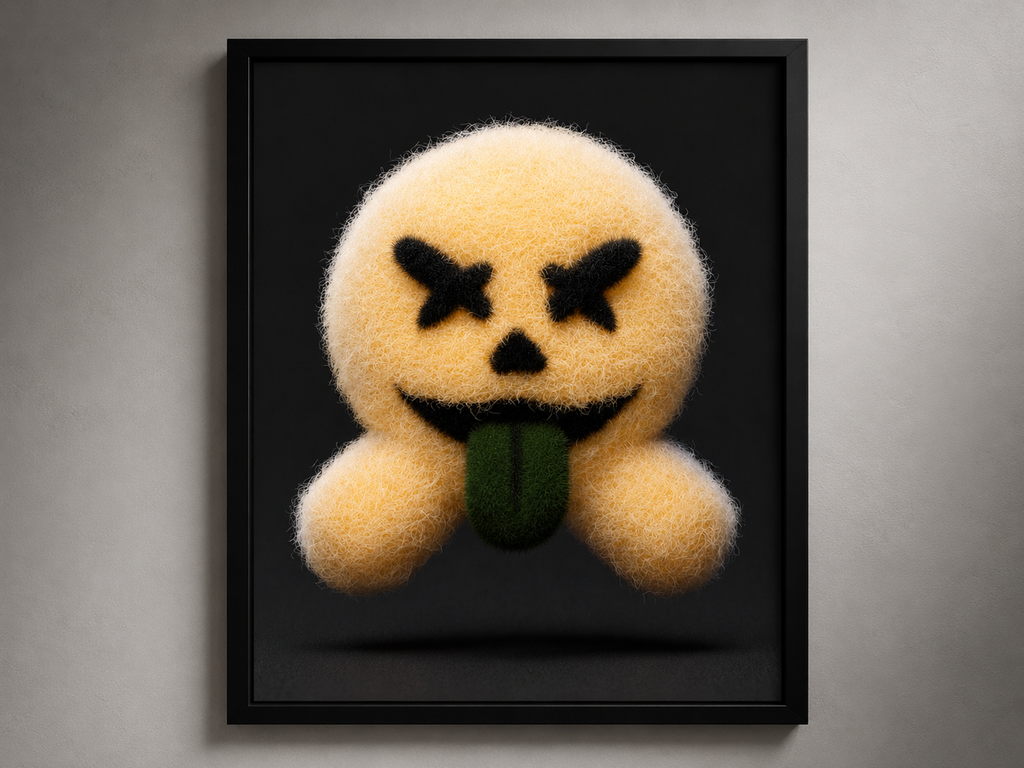 Neon Mischief Canvas